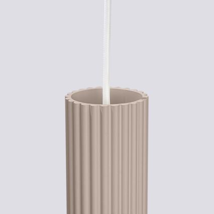 Brilagi - Lustr na lanku CRESTO 3xGU10/10W/230V taupe