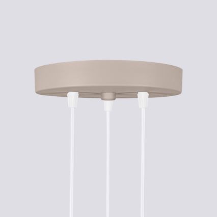 Brilagi - Lustr na lanku CRESTO 3xGU10/10W/230V taupe