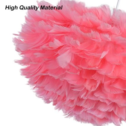 BRILAGI - Lustr na lanku FEATHER 3xE27/40W/230V pr. 50 cm růžová