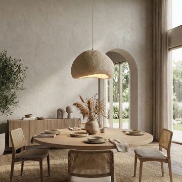 Brilagi - Lustr na lanku LOVAL 1xE27/40W/230V pr. 50 cm béžová