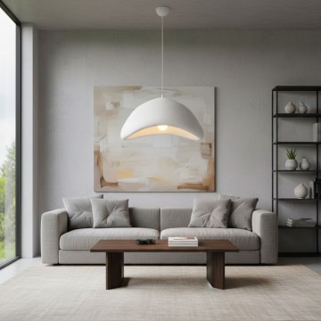 Brilagi - Lustr na lanku LUNA 1xE27/40W/230V pr. 52 cm bílá