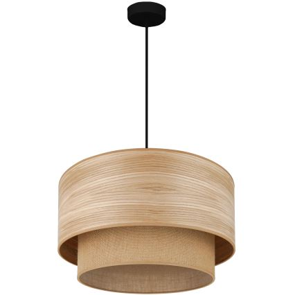 Brilagi - Lustr na lanku MONTANA BOHO 1xE27/15W/230V pr. 45 cm hnědá/černá