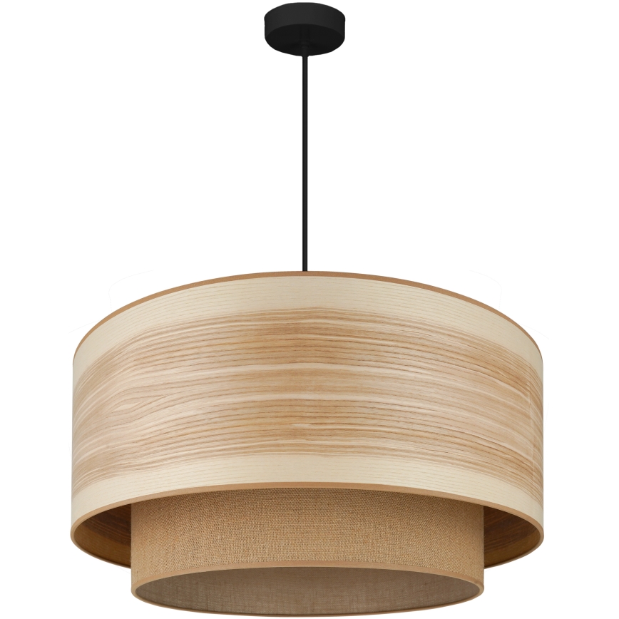 Brilagi - Lustr na lanku MONTANA BOHO 1xE27/15W/230V pr. 60 cm hnědá/černá