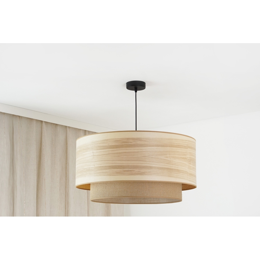 Brilagi - Lustr na lanku MONTANA BOHO 1xE27/15W/230V pr. 60 cm hnědá/černá
