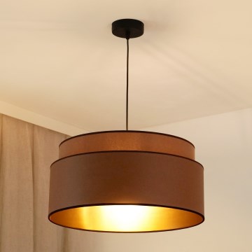 Brilagi - Lustr na lanku OREGON VEGE 1xE27/15W/230V pr. 45 cm hnědá