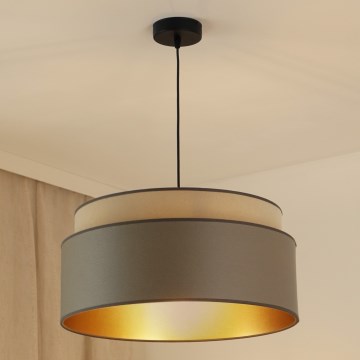 Brilagi - Lustr na lanku OREGON VEGE 1xE27/15W/230V pr. 45 cm šedá