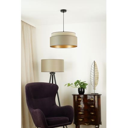 Brilagi - Lustr na lanku OREGON VEGE 1xE27/15W/230V pr. 45 cm šedá
