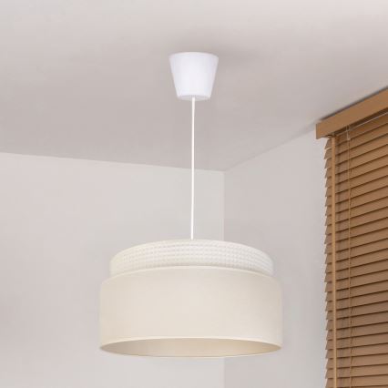 Brilagi - Lustr na lanku PADOVA 1xE27/60W/230V pr. 40 cm krémová