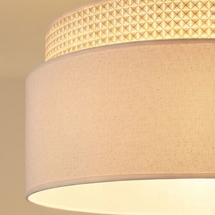 Brilagi - Lustr na lanku PADOVA 1xE27/60W/230V pr. 40 cm krémová