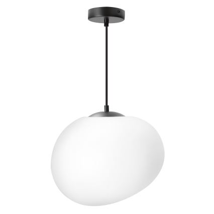 BRILAGI - Lustr na lanku PEBBLES 1xE27/40W/230V pr. 30 cm černá