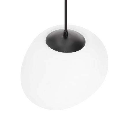BRILAGI - Lustr na lanku PEBBLES 1xE27/40W/230V pr. 30 cm černá