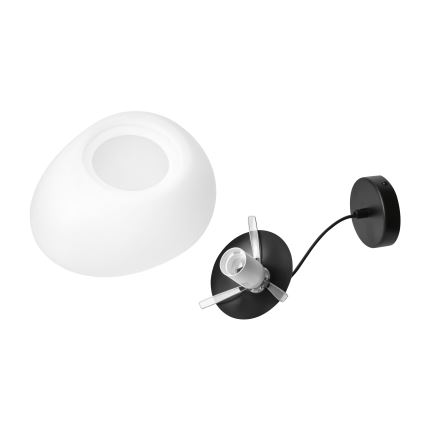 BRILAGI - Lustr na lanku PEBBLES 1xE27/40W/230V pr. 30 cm černá