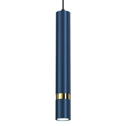 Brilagi - Lustr na lanku POKER 1xGU10/25W/230V modrá/zlatá