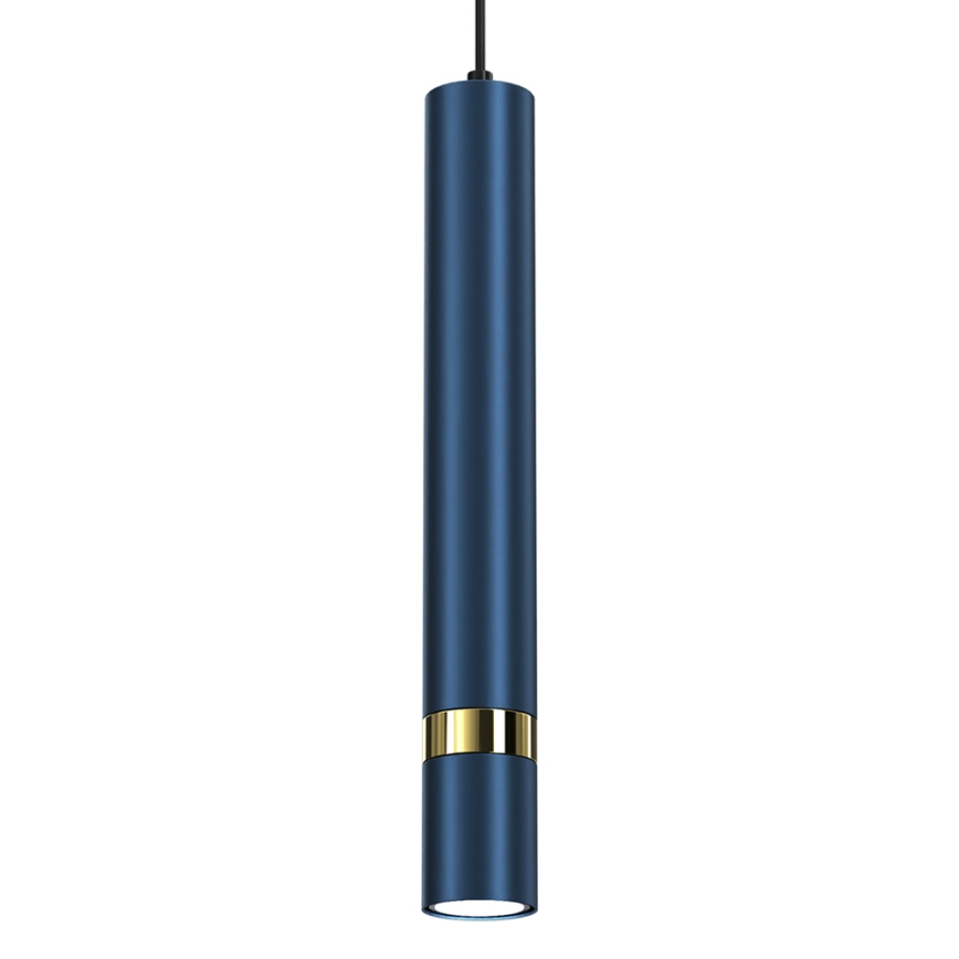 Brilagi - Lustr na lanku POKER 1xGU10/25W/230V modrá/zlatá