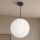 BRILAGI - Lustr na lanku POLOS 1xE27/40W/230V pr. 30 cm černá