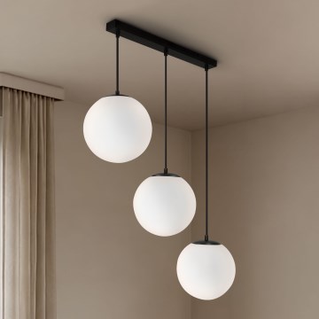 BRILAGI - Lustr na lanku POLOS 3xE27/40W/230V černá