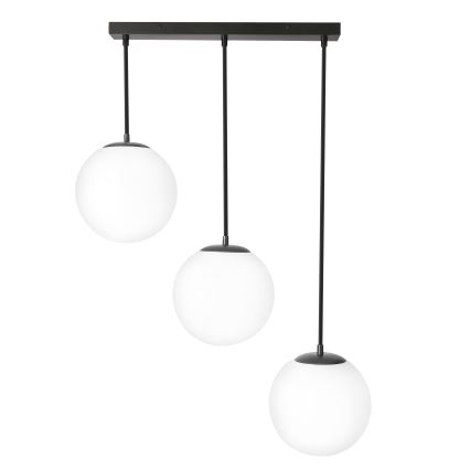 BRILAGI - Lustr na lanku POLOS 3xE27/40W/230V černá