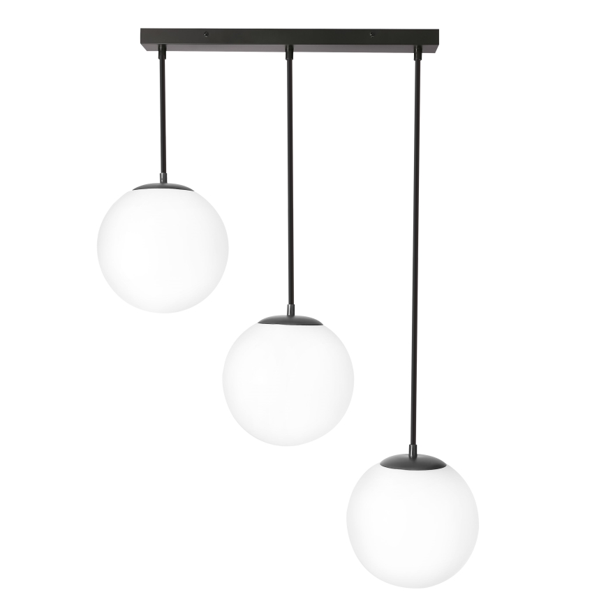 BRILAGI - Lustr na lanku POLOS 3xE27/40W/230V černá