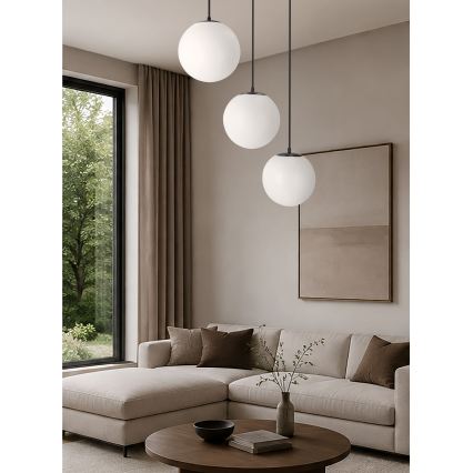 BRILAGI - Lustr na lanku POLOS 3xE27/40W/230V černá
