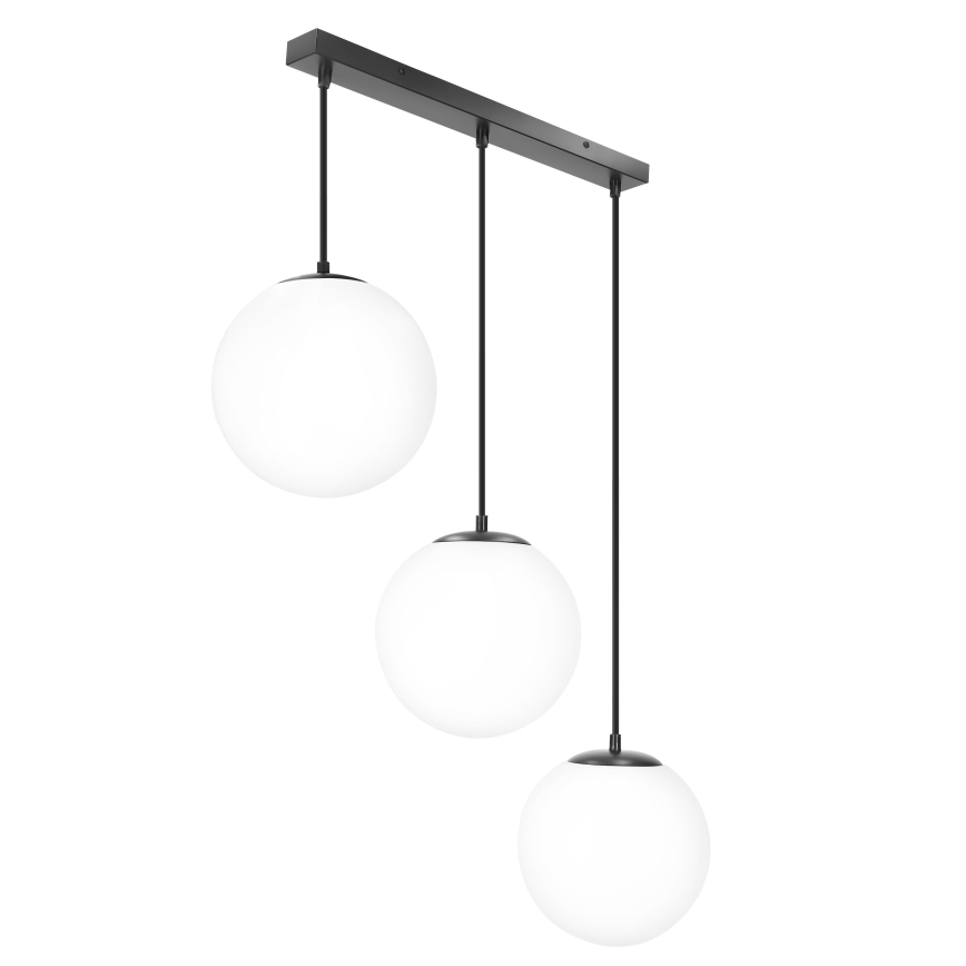 BRILAGI - Lustr na lanku POLOS 3xE27/40W/230V černá