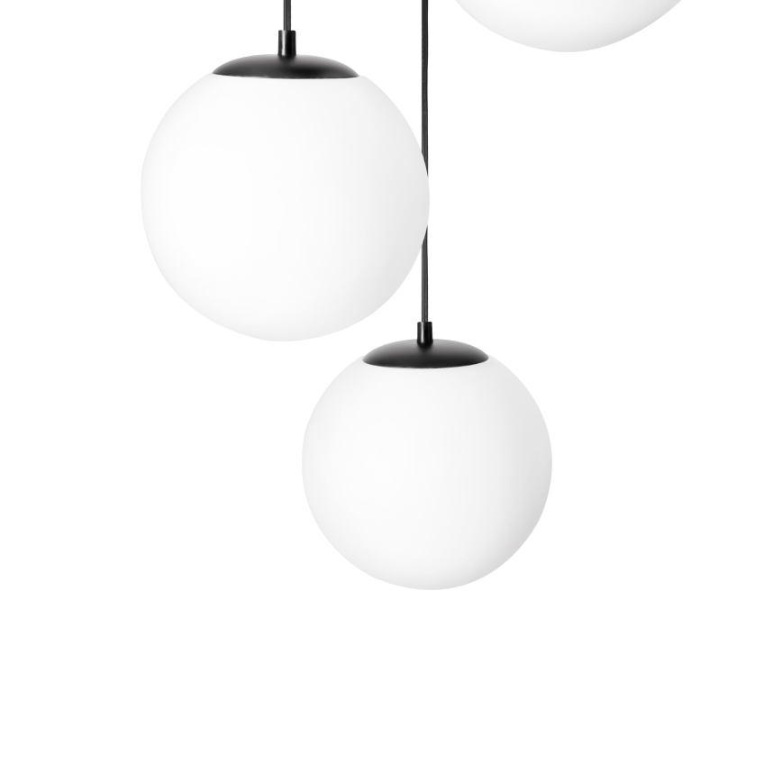 BRILAGI - Lustr na lanku POLOS 3xE27/40W/230V pr. 42 cm černá