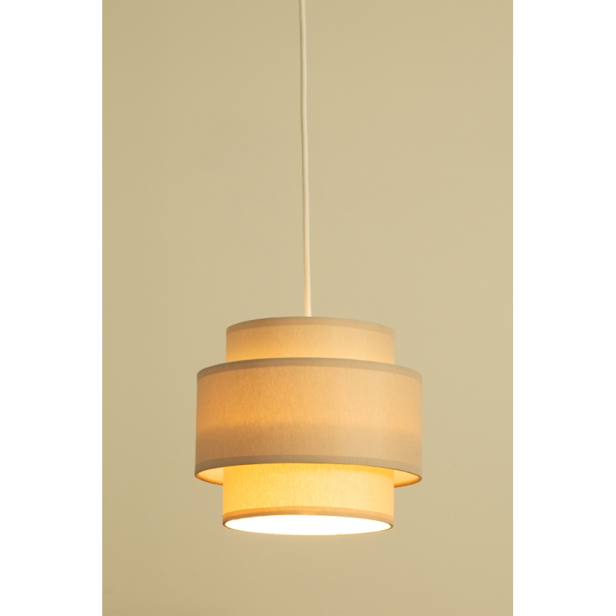 Brilagi - Lustr na lanku RESNA 1xE27/60W/230V pr. 20 cm béžová