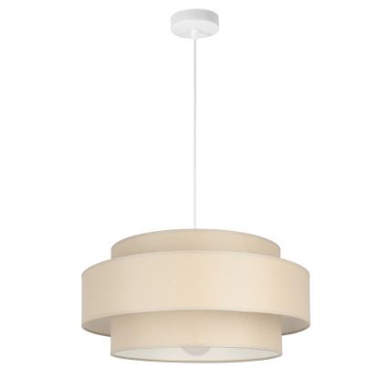 Brilagi - Lustr na lanku RESNA 1xE27/60W/230V pr. 40 cm béžová