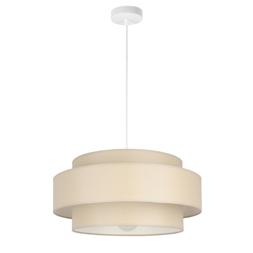 Brilagi - Lustr na lanku RESNA 1xE27/60W/230V pr. 40 cm béžová