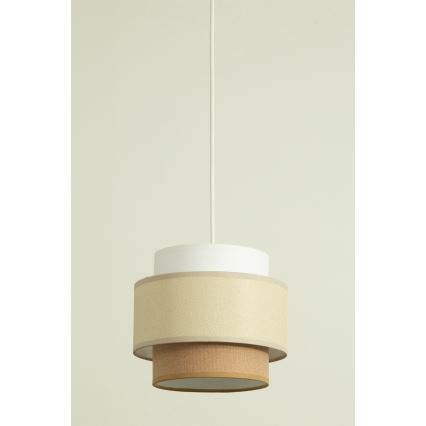 Brilagi - Lustr na lanku RESNA 3xE27/60W/230V pr. 45 cm krémová/béžová
