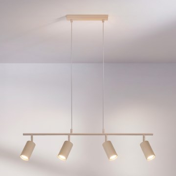 Brilagi - Lustr na lanku SELE 4xGU10/30W/230V béžová