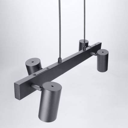Brilagi - Lustr na lanku SELE 4xGU10/30W/230V černá