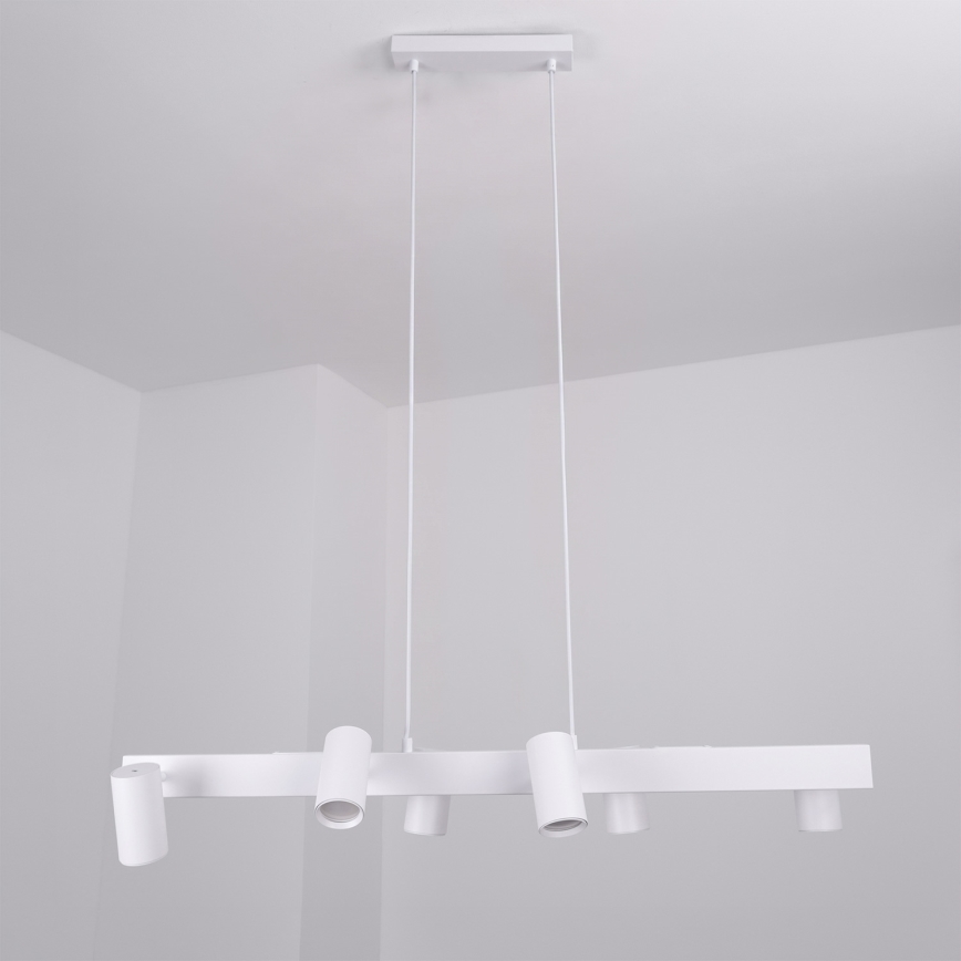 Brilagi - Lustr na lanku SELE 6xGU10/30W/230V bílá