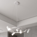 Brilagi - Lustr na lanku SELE 6xGU10/30W/230V bílá