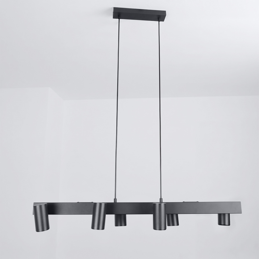Brilagi - Lustr na lanku SELE 6xGU10/30W/230V černá
