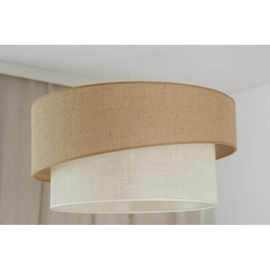 Brilagi - Lustr na lanku SHINE 1xE27/15W/230V pr. 50 cm béžová/krémová