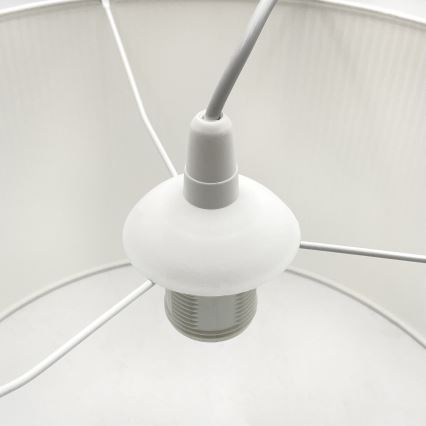 Brilagi - Lustr na lanku SIRIJA MODERN 1xE27/60W/230V pr. 35 cm bílá