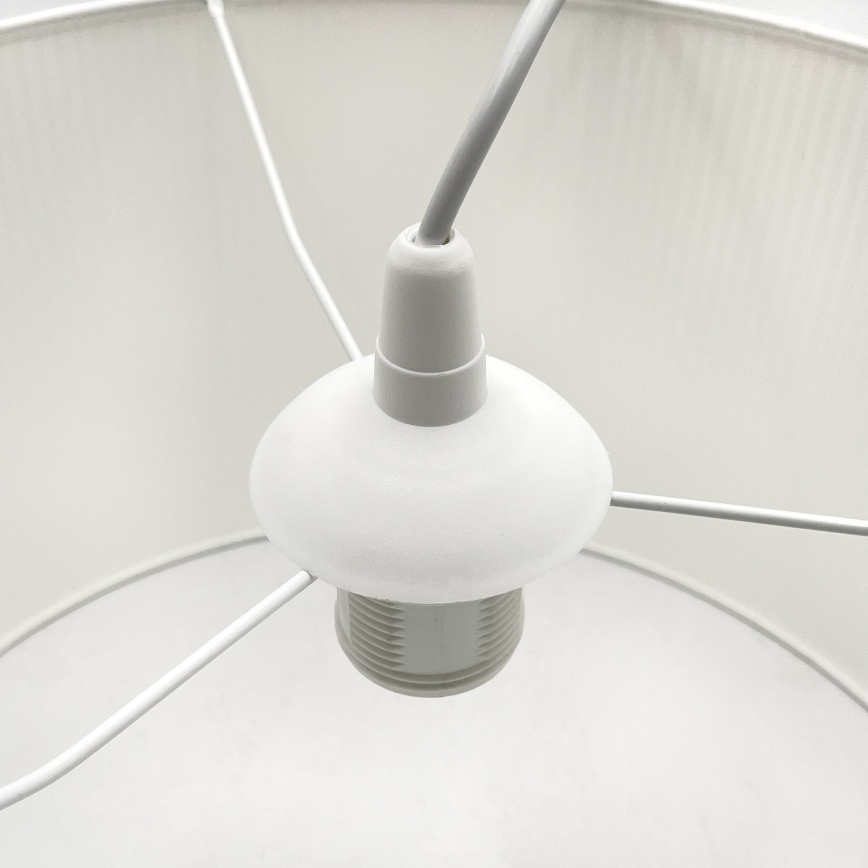 Brilagi - Lustr na lanku SIRIJA MODERN 1xE27/60W/230V pr. 35 cm bílá