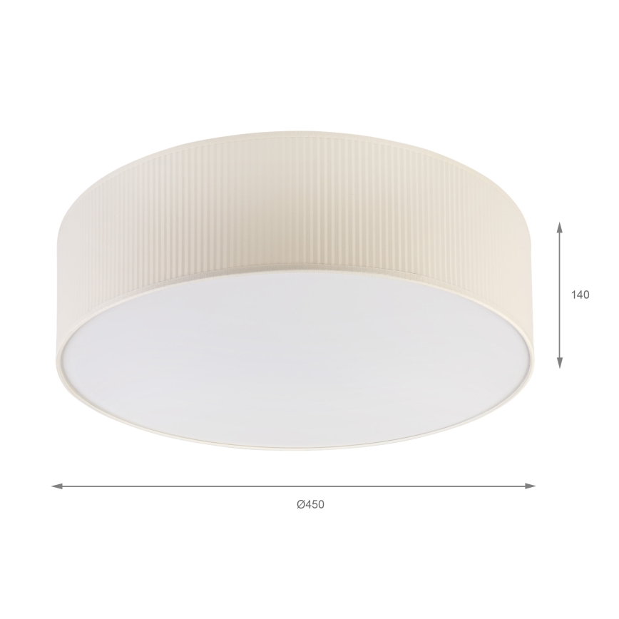 Brilagi - Lustr na lanku SIRIJA MODERN 1xE27/60W/230V pr. 35 cm bílá