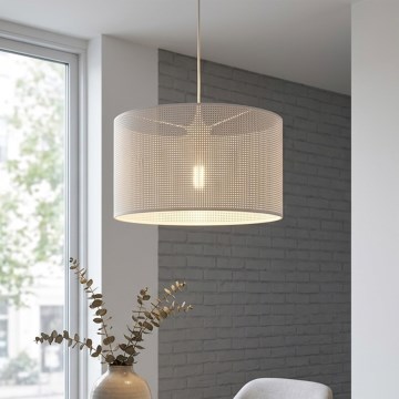 Brilagi - Lustr na lanku SIRIJA MODERN 1xE27/60W/230V pr. 35 cm bílá