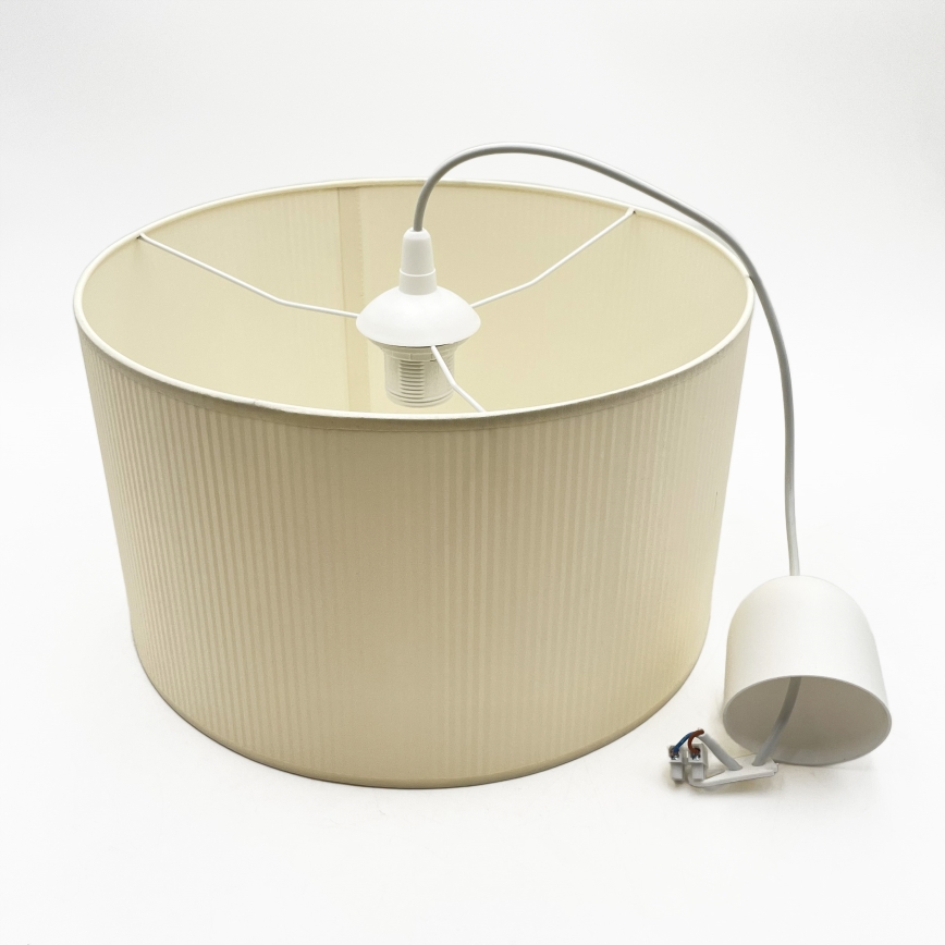 Brilagi -  Lustr na lanku SIRIJA MODERN 1xE27/60W/230V pr. 35 cm krémová