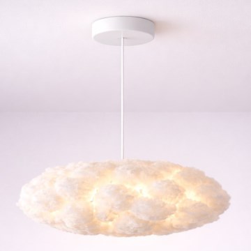 Brilagi - Lustr na lanku SOLEAIR 1xE27/60W/230V bílá