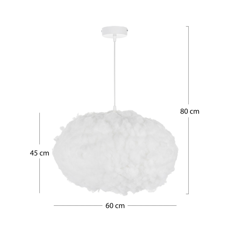 Brilagi - Lustr na lanku SOLEAIR 2xE27/40W/230V pr. 60 cm bílá