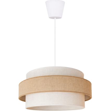Brilagi - Lustr na lanku SPACE 1xE27/60W/230V pr. 40 cm béžová/krémová