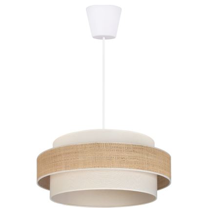 Brilagi - Lustr na lanku SPACE 1xE27/60W/230V pr. 40 cm béžová/krémová