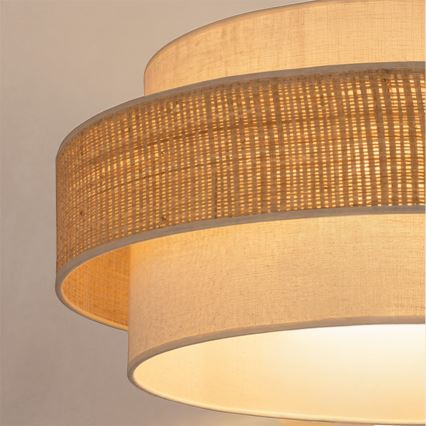 Brilagi - Lustr na lanku SPACE 1xE27/60W/230V pr. 40 cm béžová/krémová