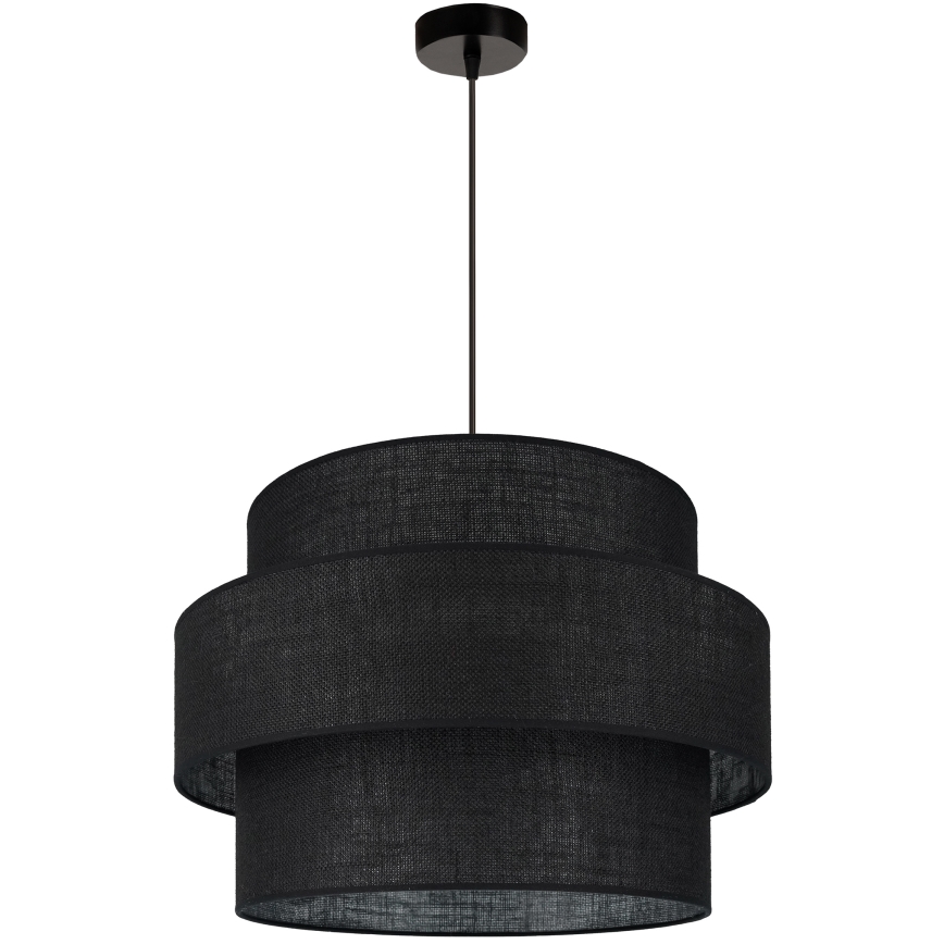 Brilagi - Lustr na lanku SPACE YUTE 1xE27/15W/230V pr. 50 cm černá