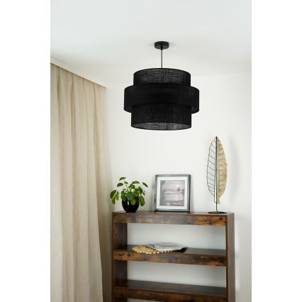 Brilagi - Lustr na lanku SPACE YUTE 1xE27/15W/230V pr. 50 cm černá