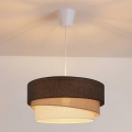 Brilagi - Lustr na lanku TRIO 1xE27/60W/230V pr. 40 cm hnědá/béžová/bílá