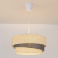 Brilagi - Lustr na lanku TRIO 1xE27/60W/230V pr. 40 cm krémová/šedá