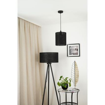 Brilagi - Lustr na lanku TUBES 1xE27/15W/230V pr. 20 cm černá